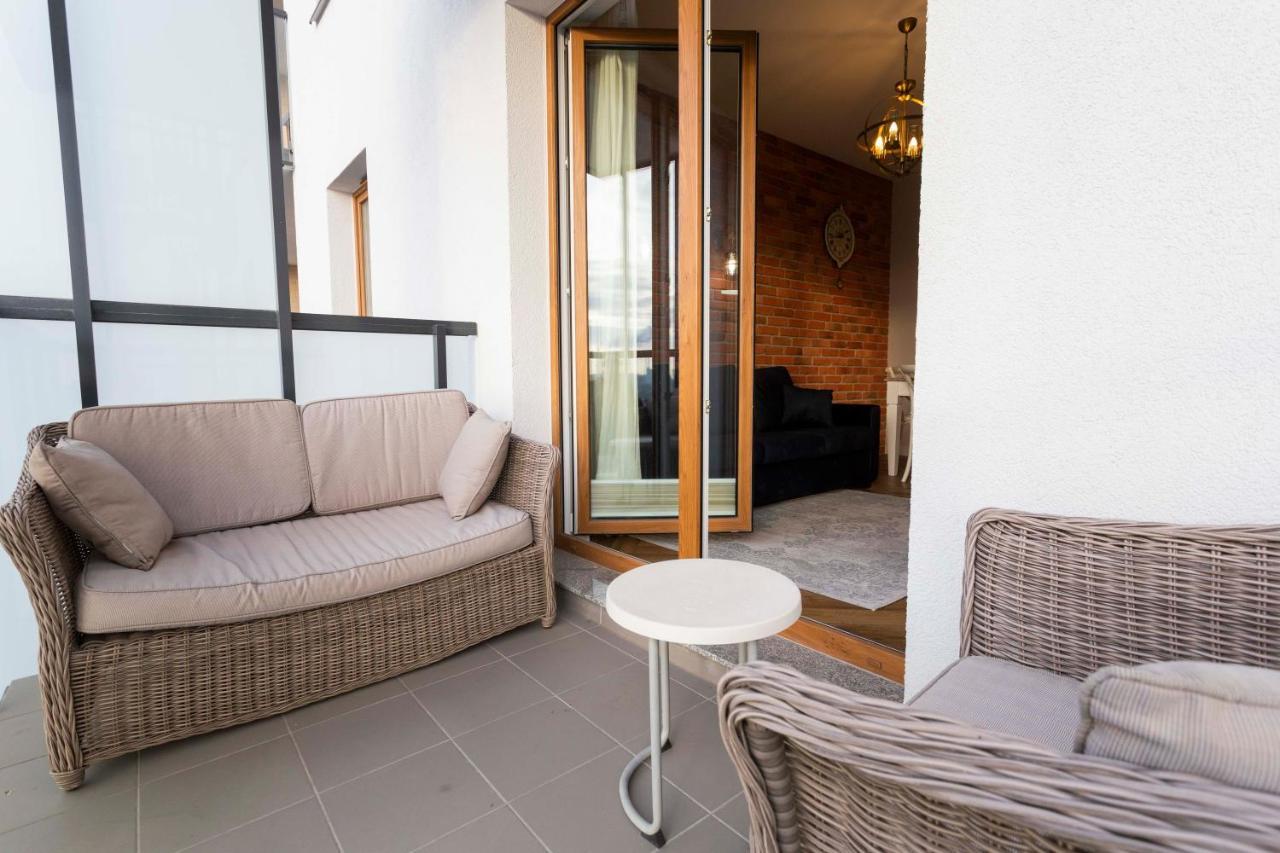 10Th Floor View Of Gdansk By The Sea Apartment Bagian luar foto